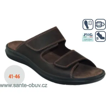 Dámská zdravotní obuv SANTÉ IC/552661 MORO vych. obuv, hnědá - 41