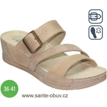 Dámská zdravotní obuv SANTÉ N/209/1/20/T20 BÉŽOVÁ zdravotní obuv, béžová - 39