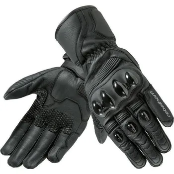 Moto rukavice Kožené rukavice Rebelhorn Trip ST, černé rukavice, velikost 3XL
