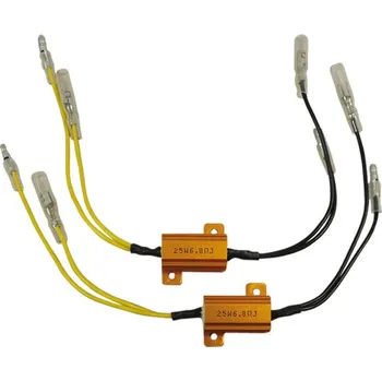 Osvětlení pro motocykl HSM Napájecí kabel blinkru s odporem 6,8 Ohm / 25Watt na motorku