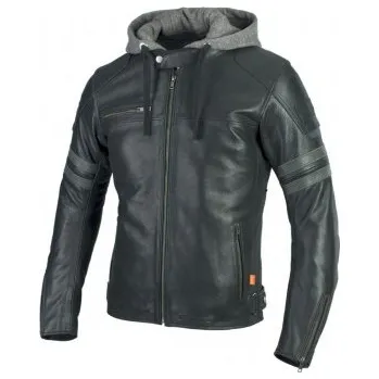 Moto bunda SECA HORNET II černá kožená bunda, 56