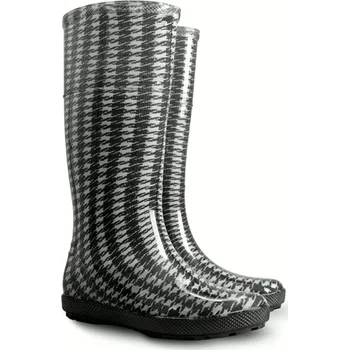 Dívčí holínky DEMAR dámské holínky Hawai LADY 0076 HG pepita, HG čer.pepita - 40