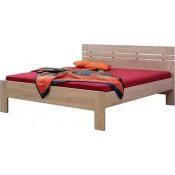 Postel Postel Ella Lux 90x200 cm Bordó (+5%) Buk jádrový