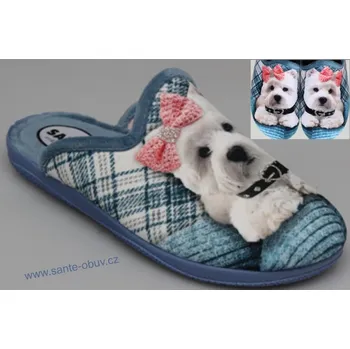 Dámská zdravotní obuv SANTÉ AB/25635 AZULINA domácí obuv, papuče vel. 35-42, --- - 36