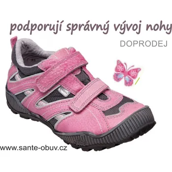 Dámská zdravotní obuv SANTÉ N/401/102/45/15/G zdravotní obuv vel.27-30, růžovo-šedá - 28