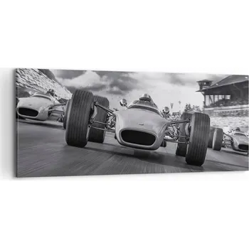 Obraz Obraz na plátně do obýváku, ložnice 120x50 Formule 1 foto obrazy na zeď