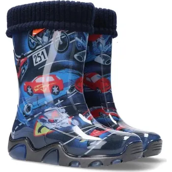 Dívčí holínky DEMAR dětské holínky Stormer LUX EX 0432 EN autostra vel.20-27, --- - 22-23