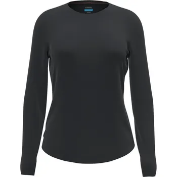 Dámské tričko tričko s dlouhým rukávem dámské ICEBREAKER W Mer 125 Cool-Lite Sphere III LS Tee BLACK - XL