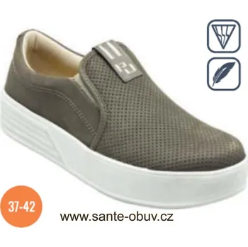 Dámská zdravotní obuv SANTÉ PE/212461-06 DUNE vycházková obuv, hnědá - 38