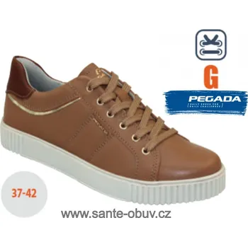 Dámská zdravotní obuv SANTÉ PE/219018-04 CARAMELO vych. obuv, --- - 38
