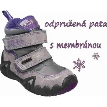 Dámská zdravotní obuv SANTÉ IC/233998 GRIGIO vycházková zimní obuv, vel.21-26, šedá - 23