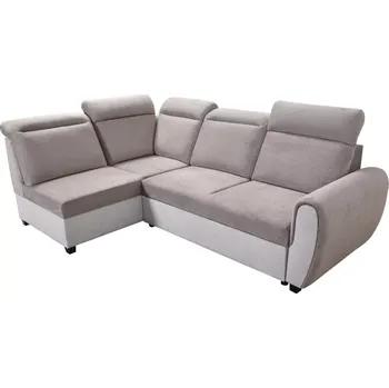 Sedací souprava Rohová sedací souprava Amber, pravá, hnědá (vogue 6)