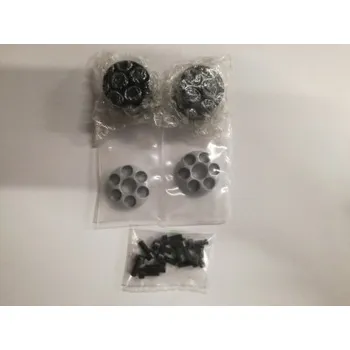 Auto-moto RUTAN závažíčka do řídítek GATLING - pár stříbrná