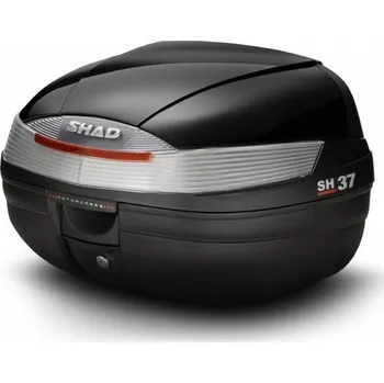 Motodoplněk Shad Vrchní kufr na motorku s barevným krytem SH37 Lesklá černá