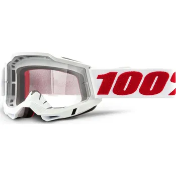 Motocyklové brýle 100percent 100% MX brýle ACCURI 2 brýle Denver, čiré plexi