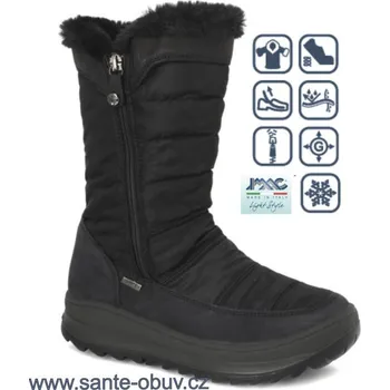 Dámská zdravotní obuv SANTÉ IC/459068 NERO vych.obuv, černá - 40