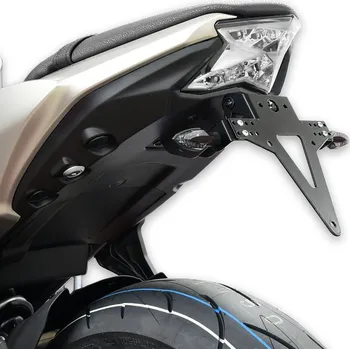 Držák SPZ HSM Držák SPZ KAWASAKI Z650/Ninja 17-20, nastavitelný, černý, s držákem odrazky