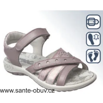 Dámská zdravotní obuv SANTÉ IC/530970 ROSA vycházková obuv vel.31-35, --- - 32