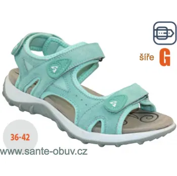 Dámská zdravotní obuv SANTÉ WD/SINGHA MINT vych. obuv vel.36-42, --- - 40