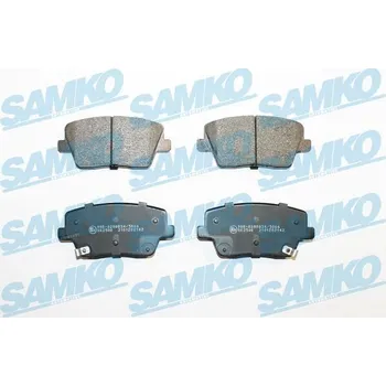 Brzdová destička Sada brzdových destiček, kotoučová brzda SAMKO 5SP2142