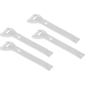 Moto obuv GAERNE pásky komplet (4 ks) pro boty SG-12, SG-10 krátké bílé