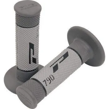 PROGRIP gripy PG790 OFF ROAD (22+25mm, délka 115mm) barva šedá/černá/titanová (trojdílné)