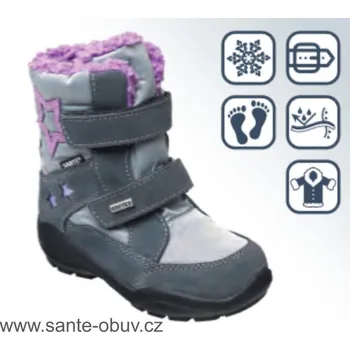 Dámská zdravotní obuv SANTÉ OR/31570 PERLA zimní obuv vel.30-35, --- - 30