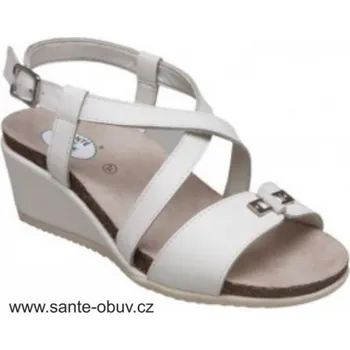 Dámská zdravotní obuv SANTÉ EKS/152-16 WHITE vycházková obuv, --- - 40