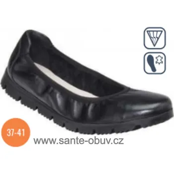Dámská zdravotní obuv SANTÉ VF/161 NERO vych. obuv vel.37-41, --- - 38