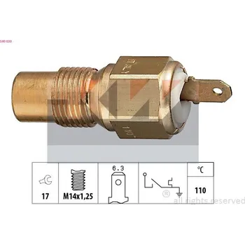 Teplotní spínač, varovná kontrolka chladiva KW 540 030