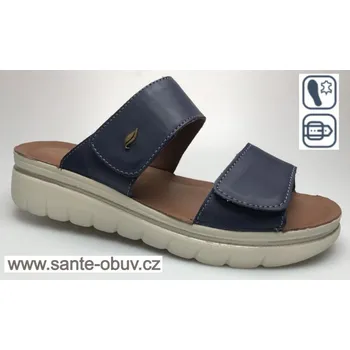 Dámská zdravotní obuv SANTÉ MN/38904 BLU pantofel vel. 37-42, modrá - 42