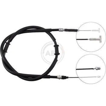 Lanko parkovací brzdy Tažné lanko, parkovací brzda A.B.S. K11696