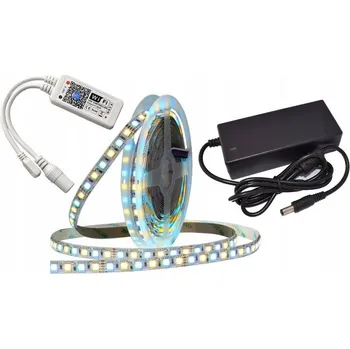 LED osvětlení SADA LED pásek RGBW 5m + WiFi ovládání pro IOS a Android