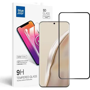 Tvrzené sklo Blue Star - HUA P60 (plné lepidlo/malá velikost) - černé Tvrzené sklo Blue Star