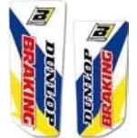 BLACKBIRD ochranné nálepky na kryty teleskopů HUSQVARNA FC/TC 16-17, TE/FE 16-17