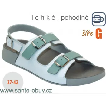 Dámská zdravotní obuv SANTÉ CS/16510 WHITE vych. obuv, --- - 42