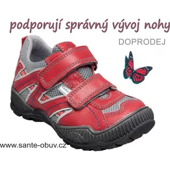 Dámská zdravotní obuv SANTÉ N/401/102/35/15 zdravotní obuv vel.27-30, červená - 27