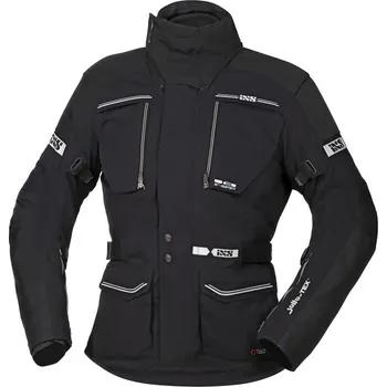 Moto bunda iXS TRAVELLER-ST černá textilní bunda, 3XL