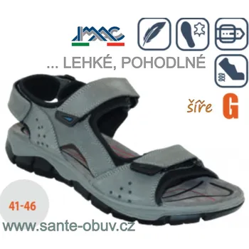 Dámská zdravotní obuv SANTÉ IC/552950 GRIGIO vych. obuv vel.41-46, --- - 42