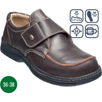 Dámská zdravotní obuv SANTÉ N/224/1L/71 zdravotní obuv hnědá, hnědá - 41