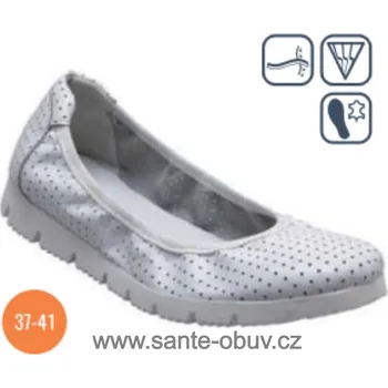 Dámská zdravotní obuv SANTÉ VF/161 BIANCO vych. obuv vel.37-41, --- - 40
