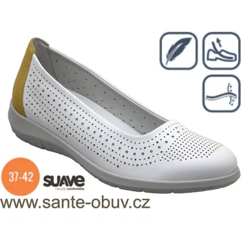 Dámská zdravotní obuv SANTÉ CS/6659 WHITE vych. obuv vel.37-42, --- - 38