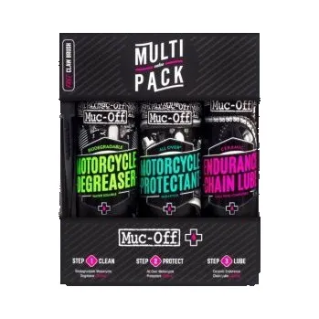 Univerzální čisticí prostředek Muc-Off Ltd Muc-off Multipack pro údržbu motocyklů 670