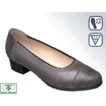 Dámská zdravotní obuv SANTÉ AL/80D5-2R GREY vycházková obuv vel.37-42, --- - 36