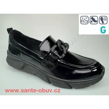 Dámská zdravotní obuv SANTÉ RL/23703 BLACK vych. obuv vel.37-42, černá - 40