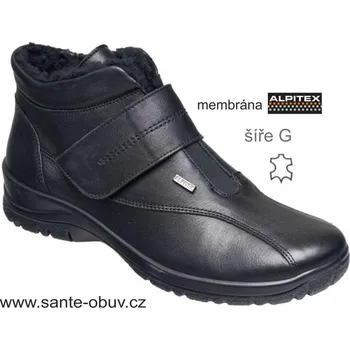 Dámská zdravotní obuv SANTÉ AL/4223-8R NERO zdravotní obuv černá, --- - 38