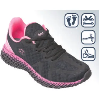 Dámská zdravotní obuv SANTÉ LY/899 PRETO-PINK vycházková obuv vel.29-36, --- - 29