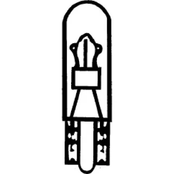 Osvětlení pro motocykl HSM Žárovka T5 6V1, 2W, (W2x4, 6d) O=5x20 mm