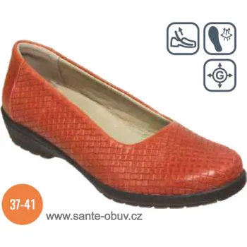 Dámská zdravotní obuv SANTÉ CS/8032 CAROT vych. obuv vel.36-42, oranžová - 39