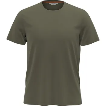 triko s krátkým rukávem pánské ICEBREAKER M Central Classic SS Tee LODEN - M